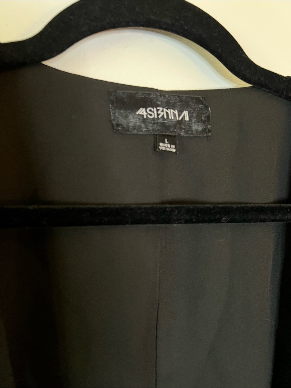 Black Tie-Front Cropped Blazer - Picture 2 of 3